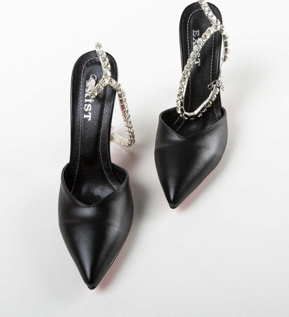 Pantofi dama Reberta Negri eleganți cu toc - imagine 4