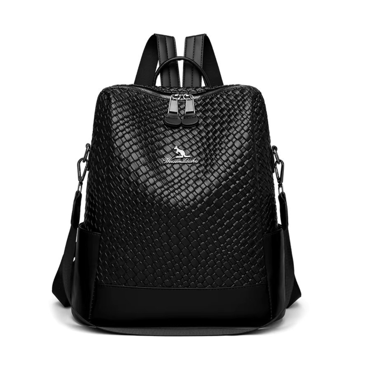 Rucsac dama Evelisse GT3607 din piele ecologica, Negru