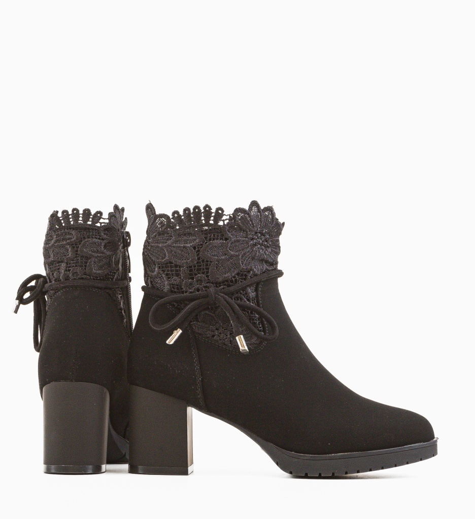 Botine Nelnel Negre | Eleganță și Confort - imagine 4