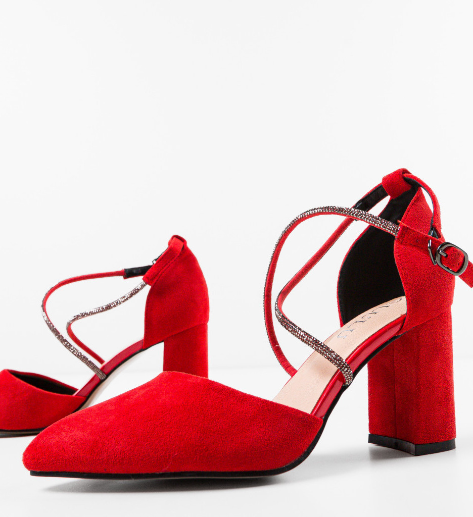 Pantofi Toc Rosii Saekya - Eleganță Maximă - imagine 8