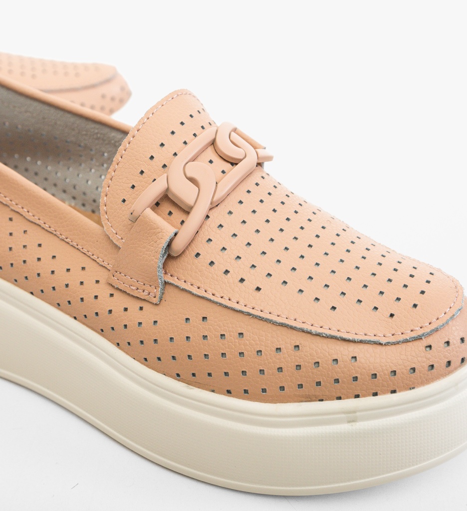 Pantofi Casual Lezter Roz - Confort și Stil - imagine 8