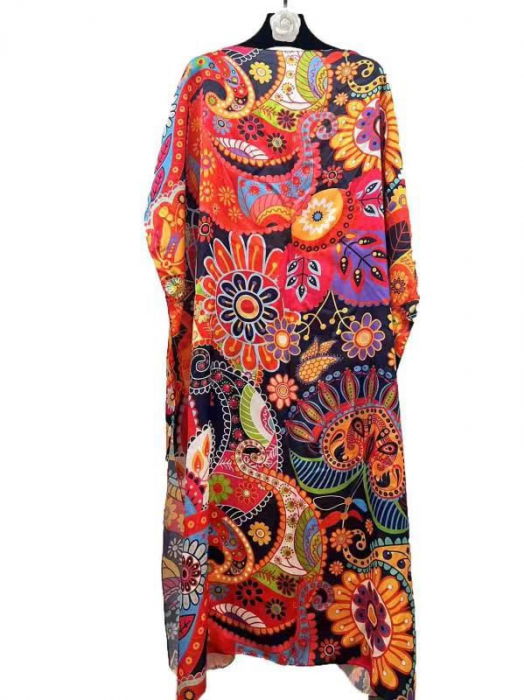 Rochie Plajă Poncho Mătase Shopika