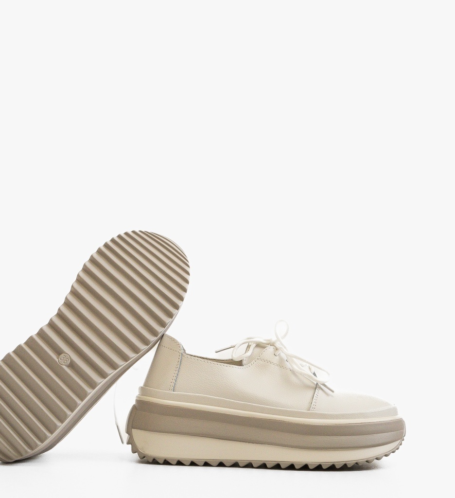 Pantofi Casual Albi | Stil și Confort Zilnic - imagine 6