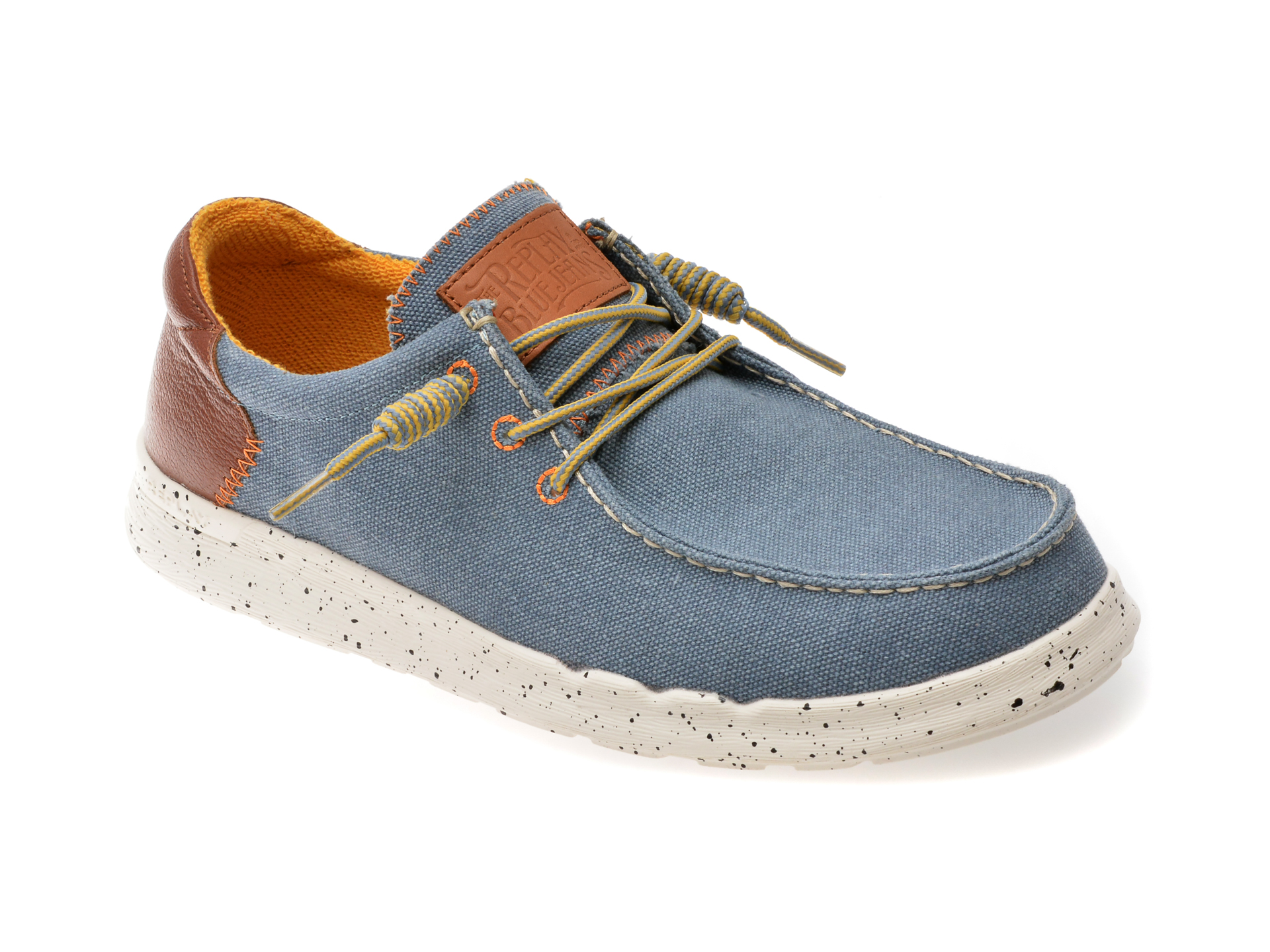 Mocasini Replay Albastru | Confort & Stil