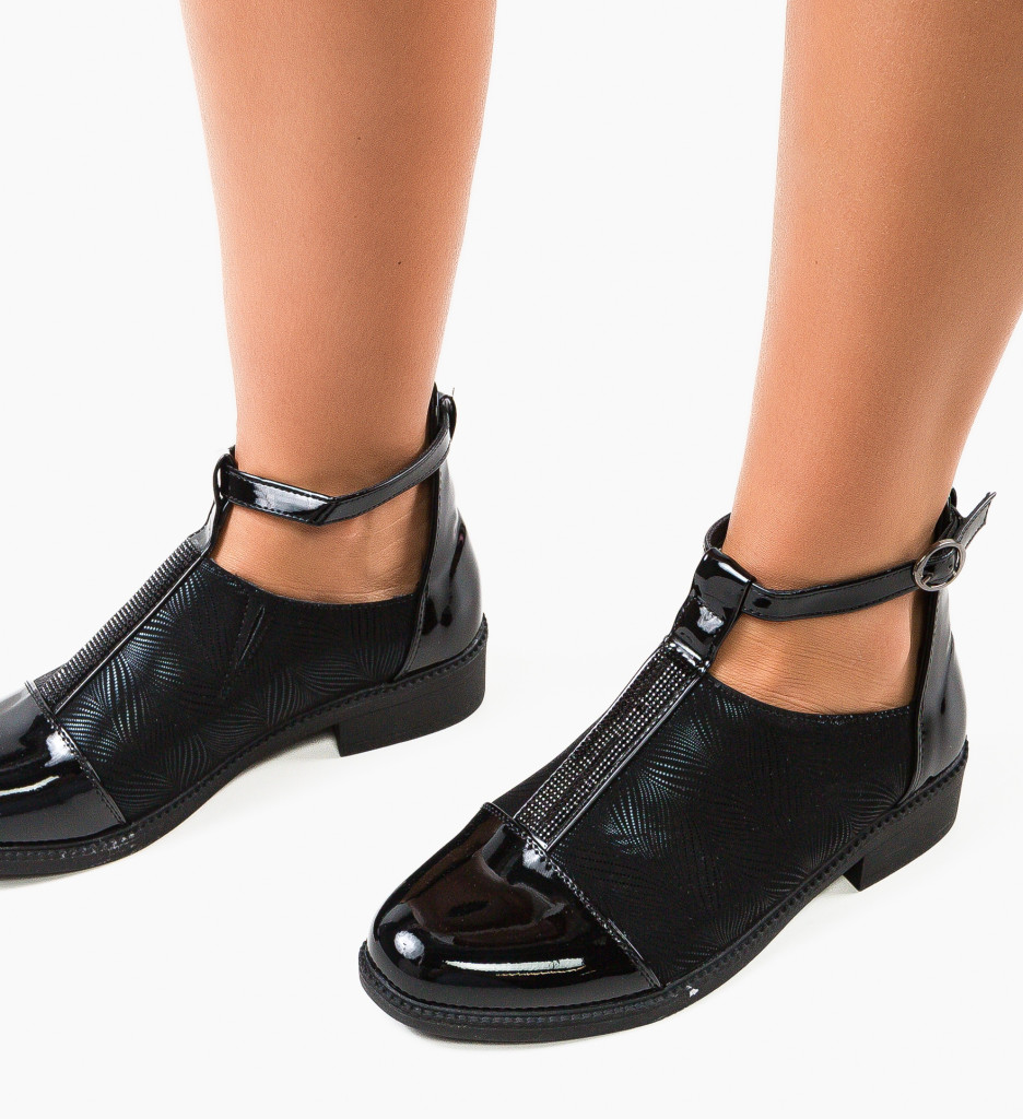 Pantofi Casual Dama Avantaz Negri - Confort și Stil - imagine 4