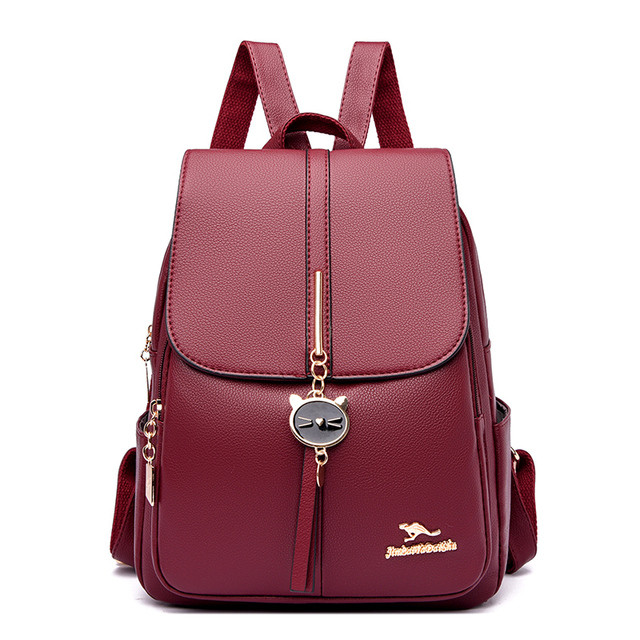 Rucsac Dama Delis Adelaide GT2199 Bordo Elegant