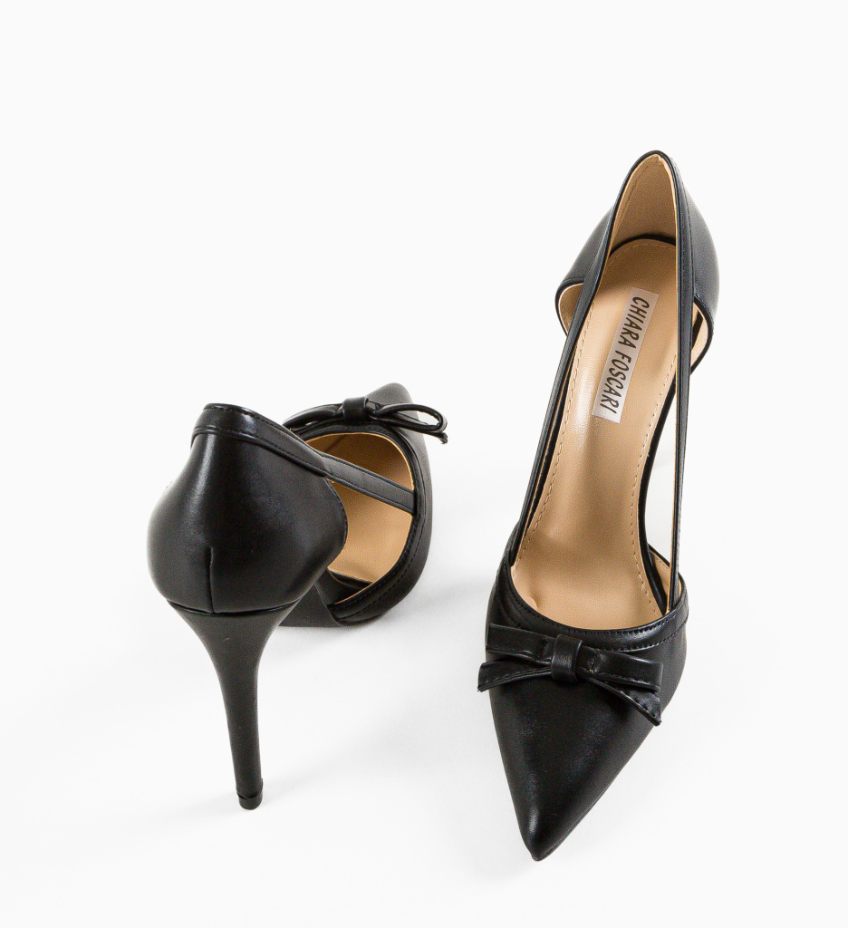 Pantofi Dama Delshad Negri cu Toc - Eleganță Asigurată - imagine 8