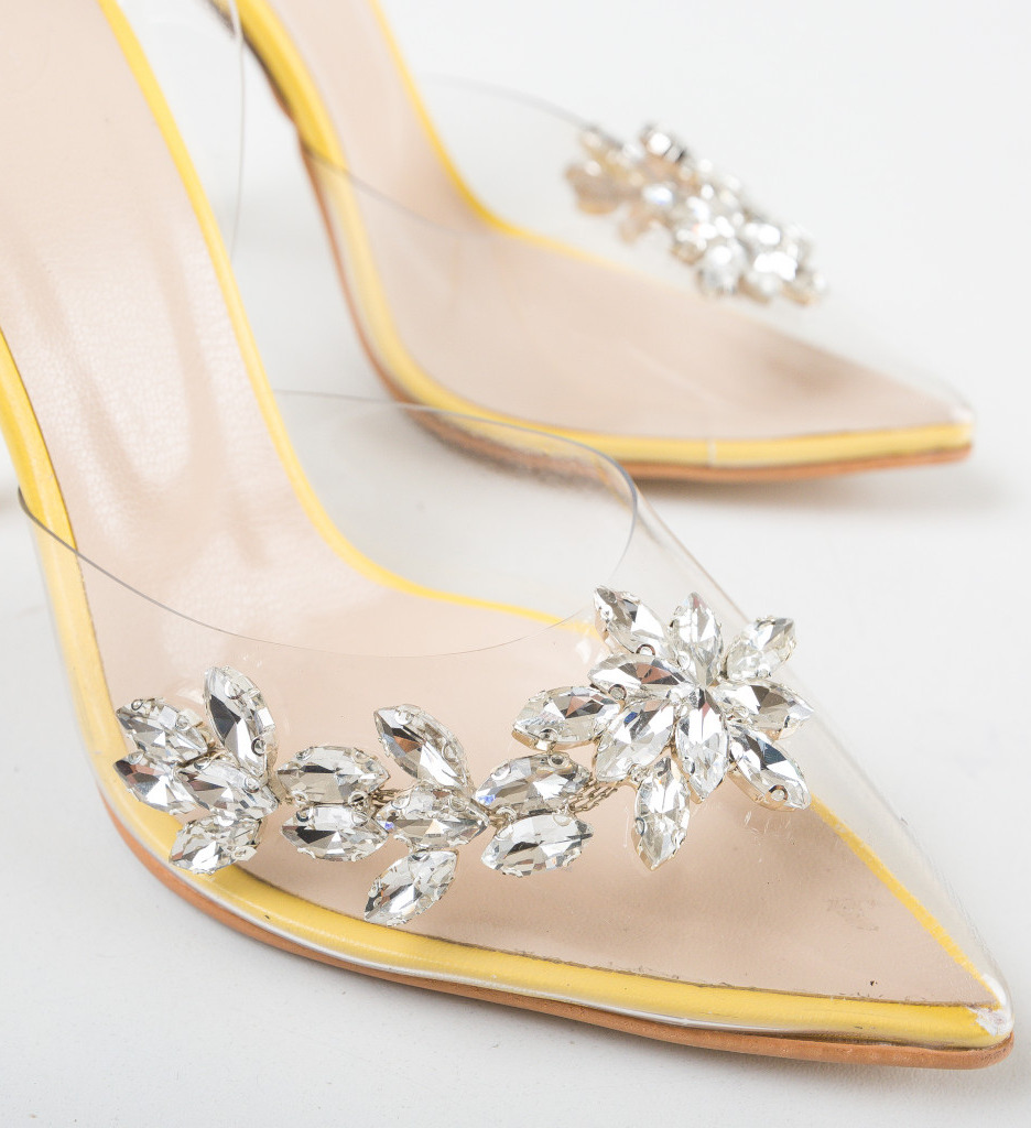 Pantofi Weltis Galbeni - Eleganță și Stil - imagine 6