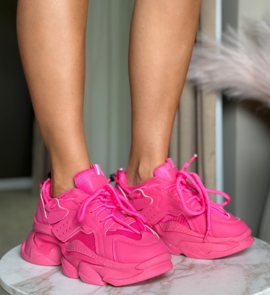 Sneakers Dama Nertar Fuchsia | Confort și Stil - imagine 2
