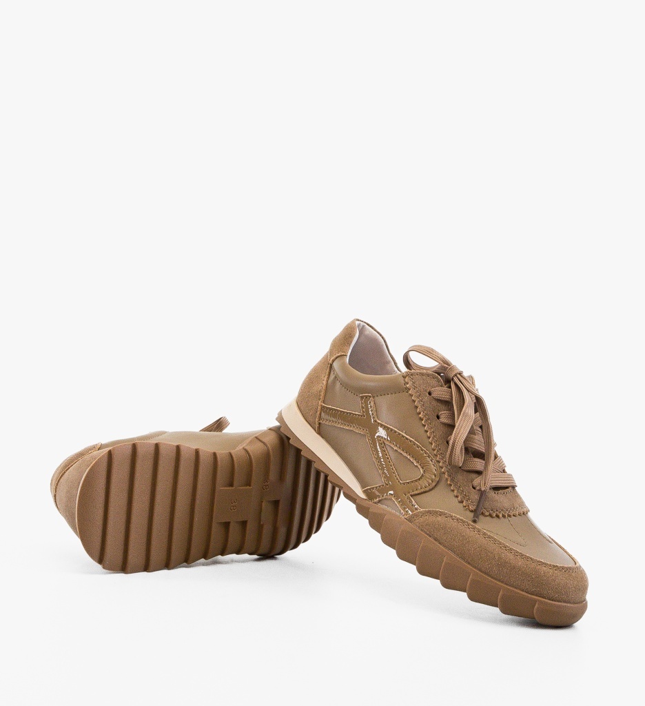 Pantofi Casual Ynun Khaki – Confort & Stil Zilnic - imagine 4