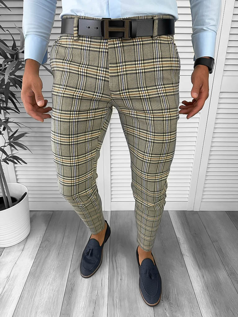Pantaloni Barbati Eleganti Maro | Stil & Confort