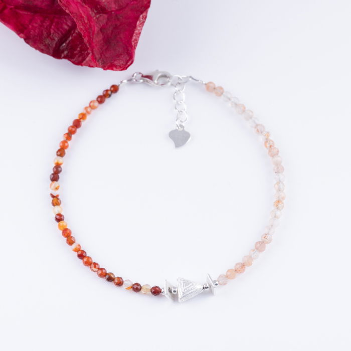Brățară Carneol & Soare Maia Colt | Stil Natural