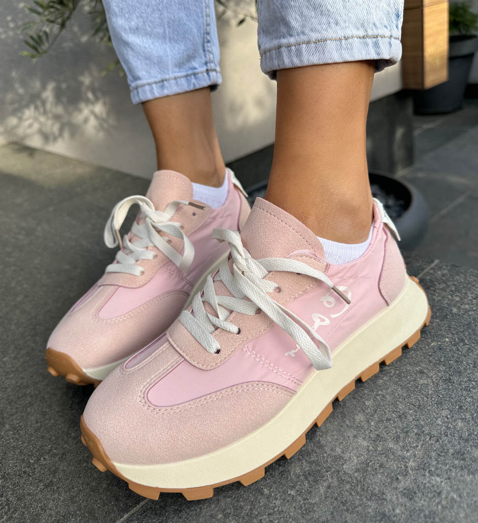 Sneakers Galant Roz - Confort și Stil pentru Femei