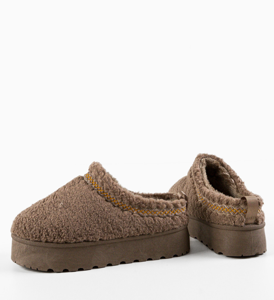 Papuci UGG Davila Khaki - Confort și Stil - imagine 7