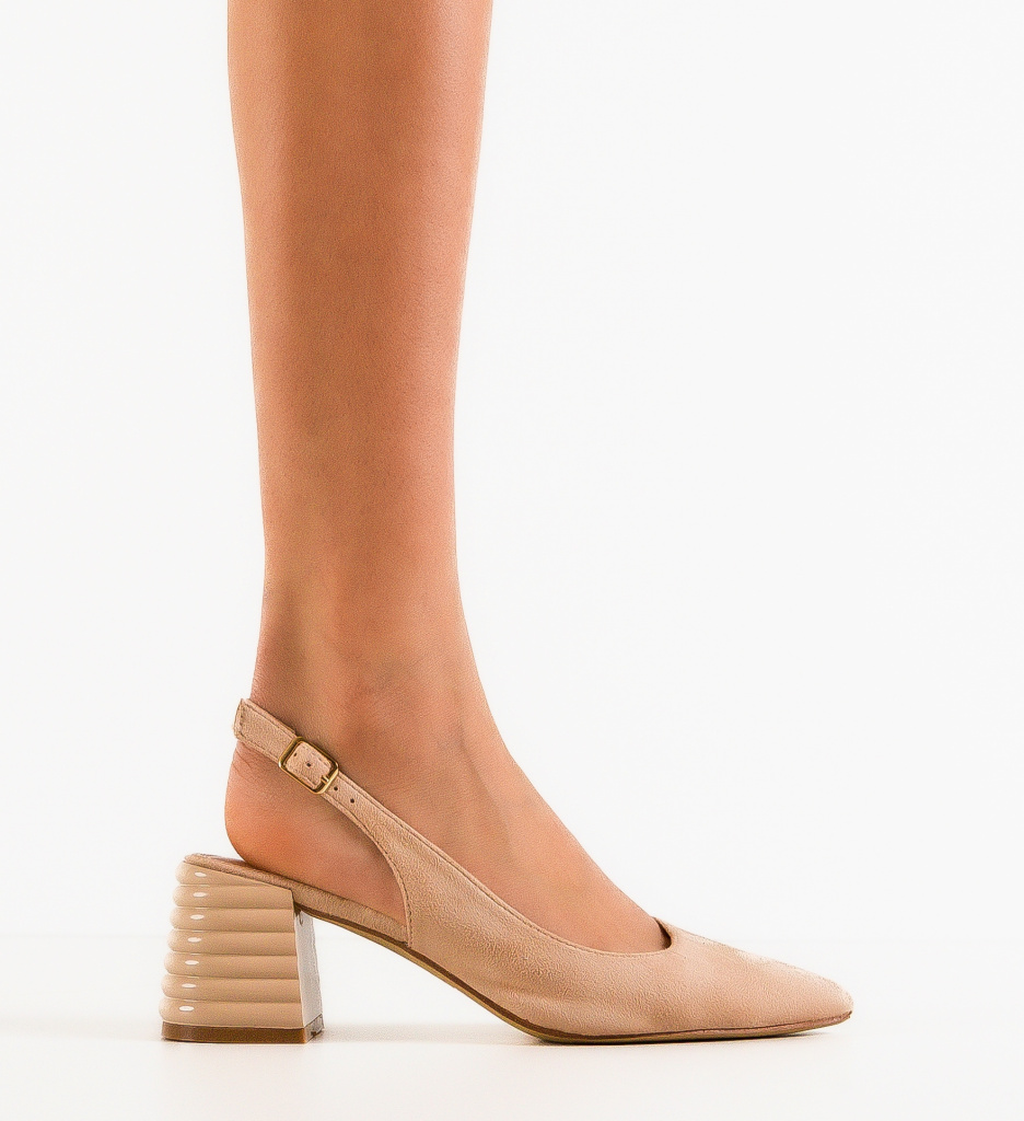 Pantofi Dama Westley Bej | Eleganță și Stil - imagine 5
