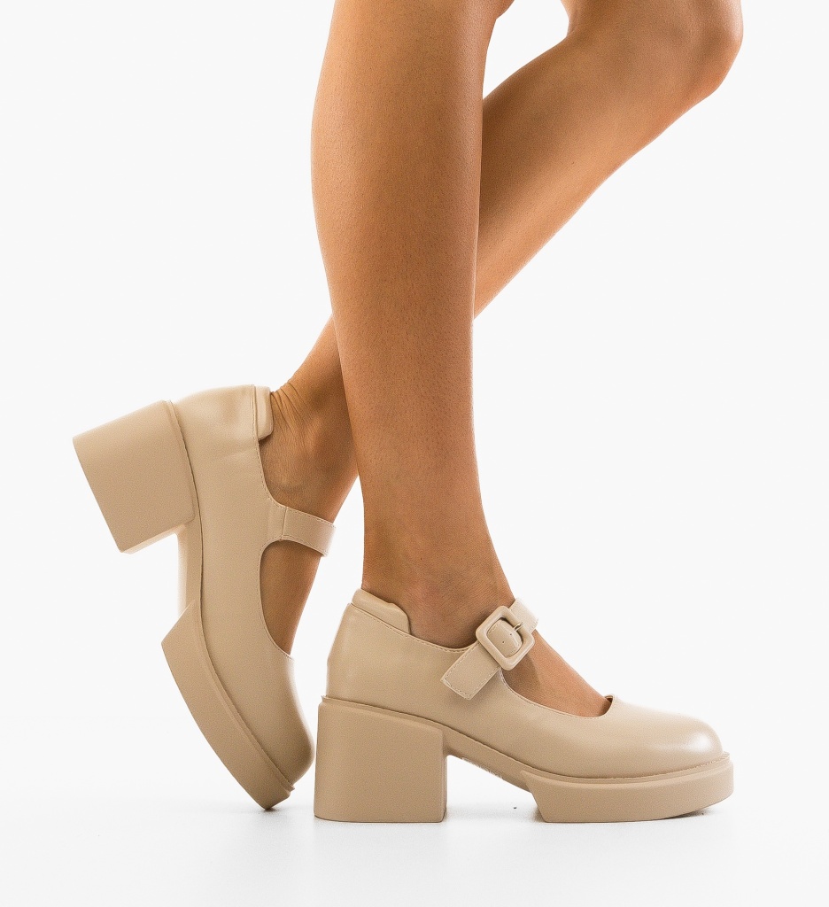 Pantofi Kratos Bej - Eleganță și Stil - imagine 2
