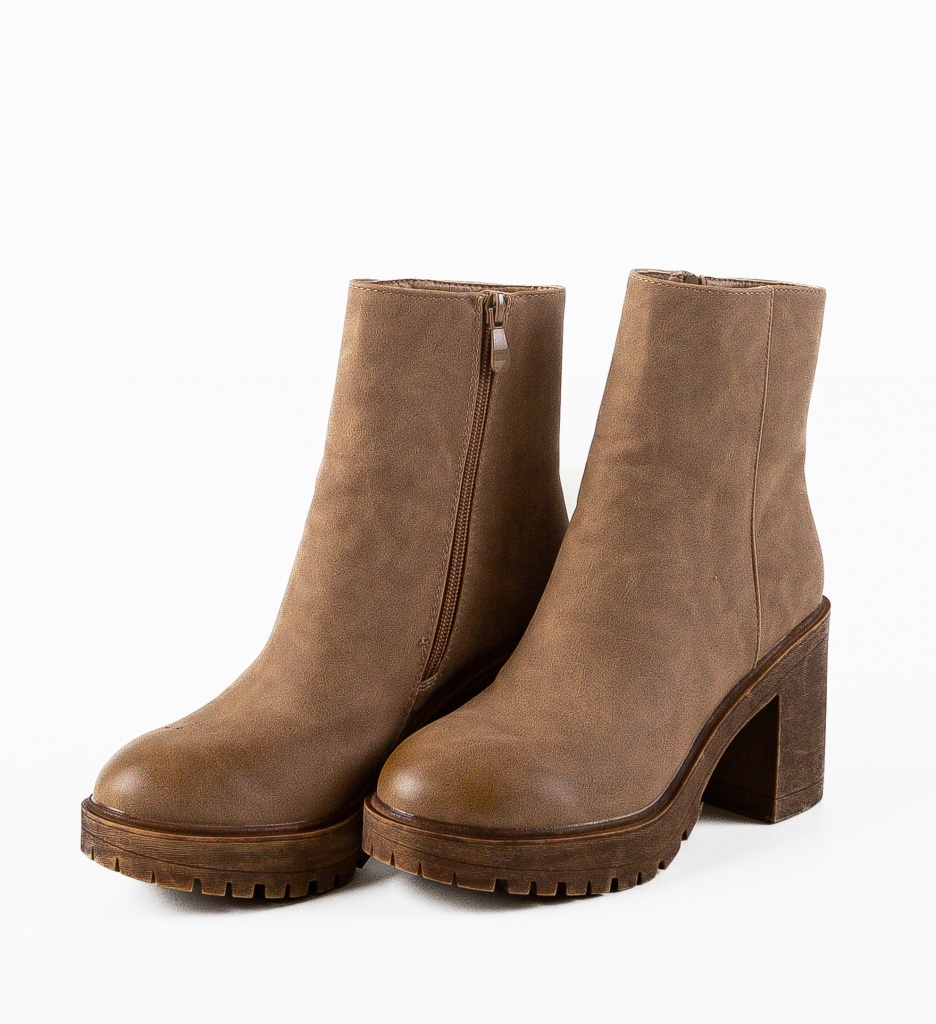 Botine Dama Guevara Khaki | Stil si Versatilitate - imagine 7