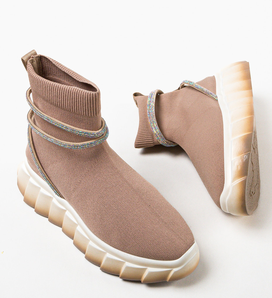 Sneakers Dama Joel Bej - Confort și Stil - imagine 7