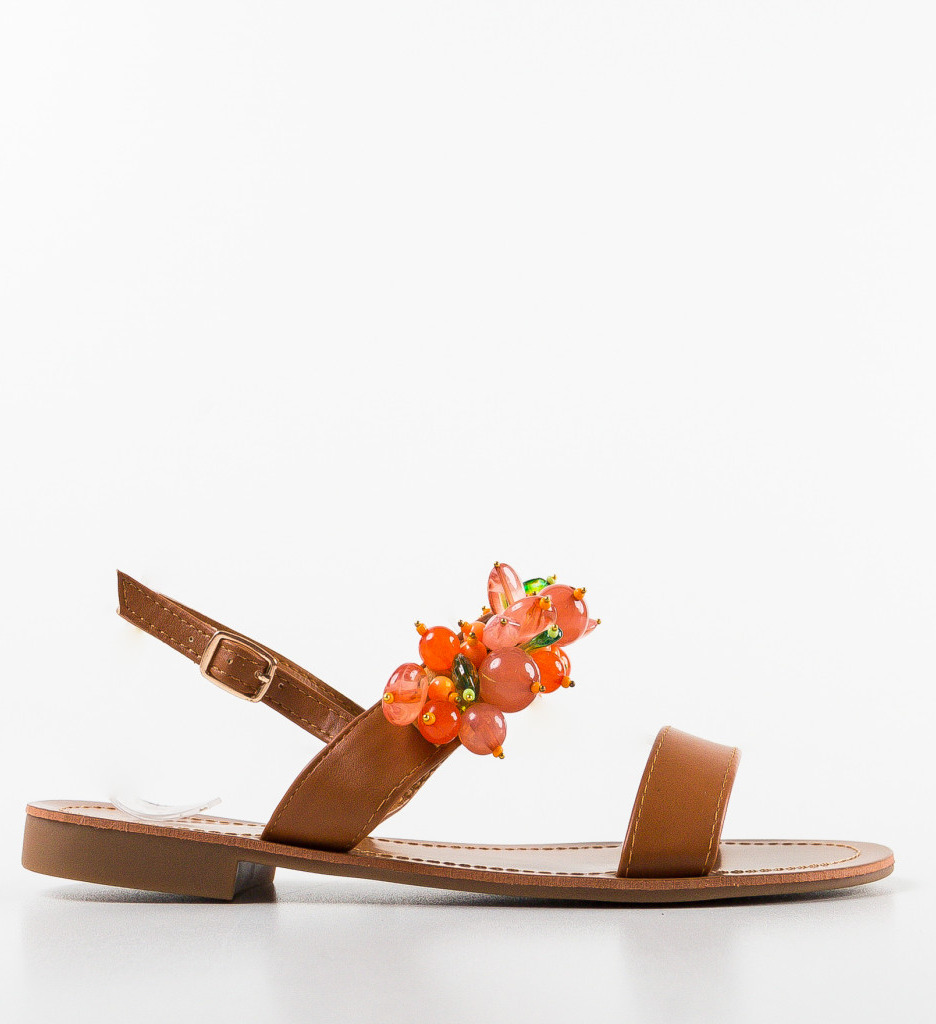 Sandale Dama Camel Joans - Stil și Confort - imagine 5