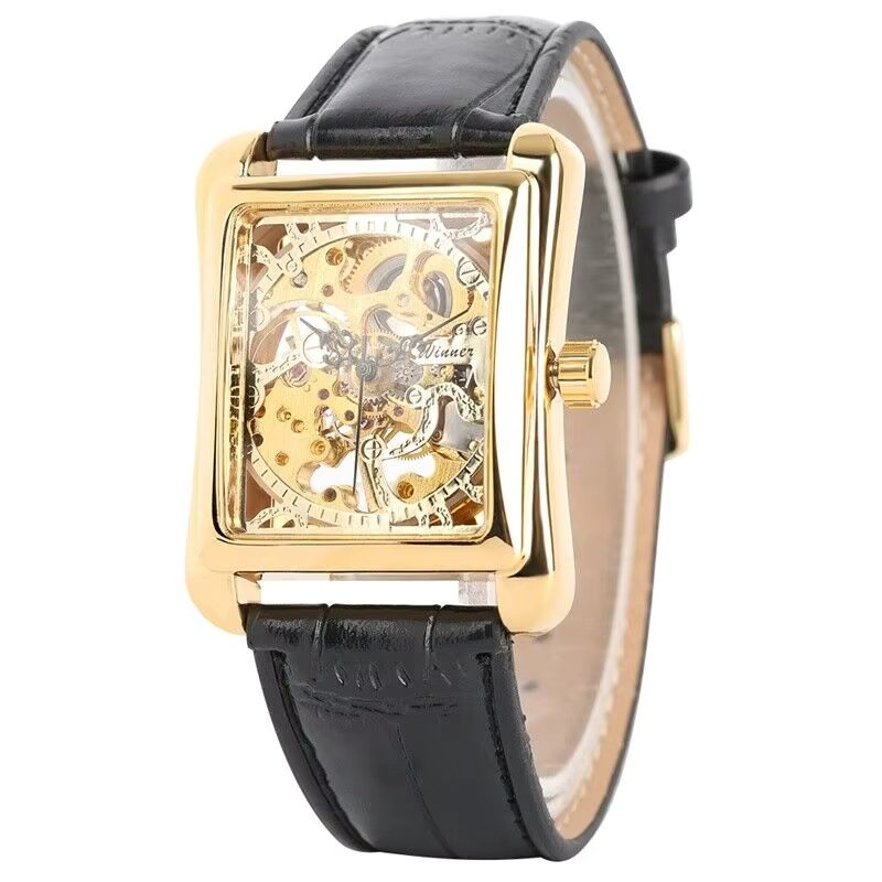 Ceas Barbatesc Winner Automatic Piele