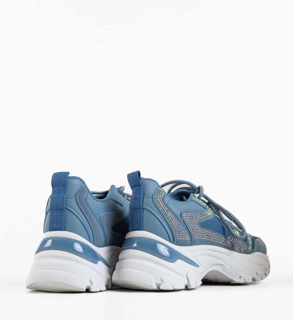 Pantofi Sport Nereus Albastri - Confort Maxim - imagine 8