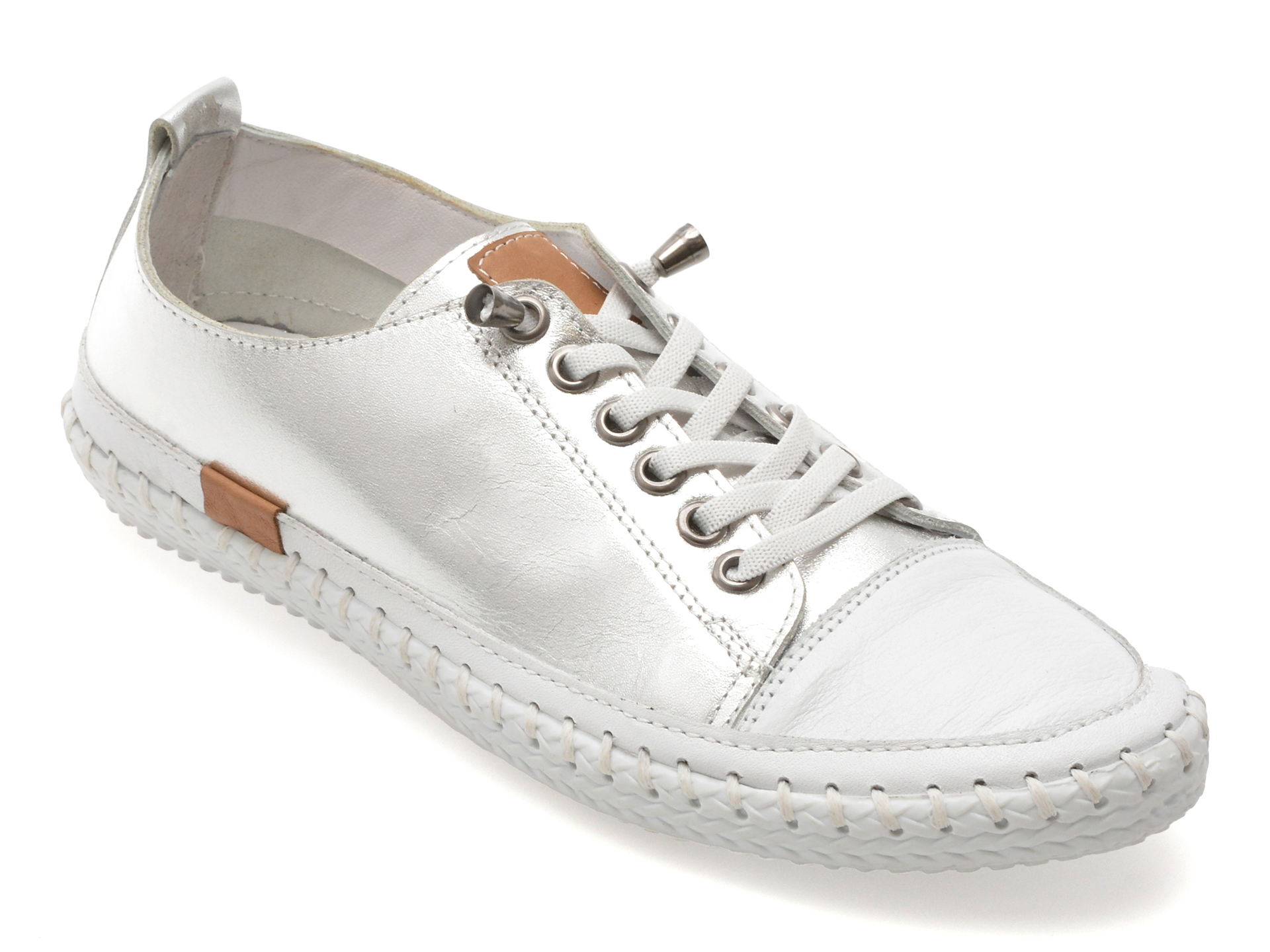Pantofi sport Flavia Passini argintii piele