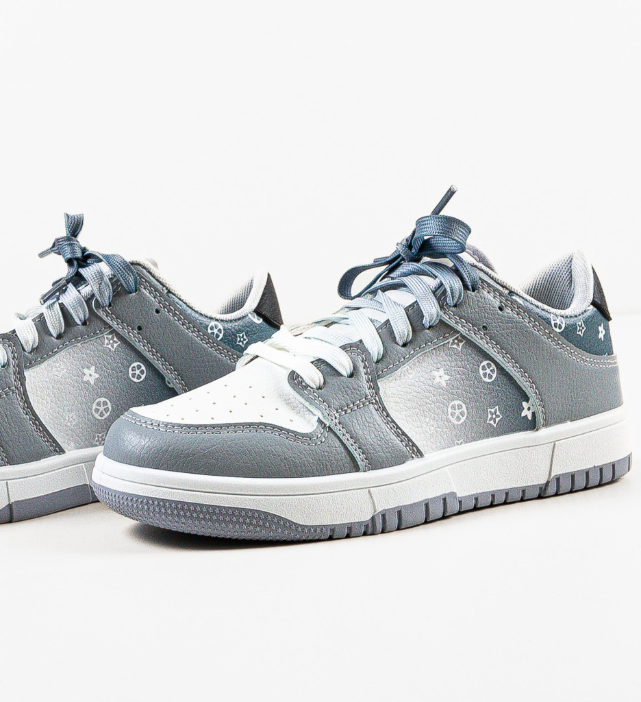Sneakers Dama Kobe Gri - Confort și Stil - imagine 6