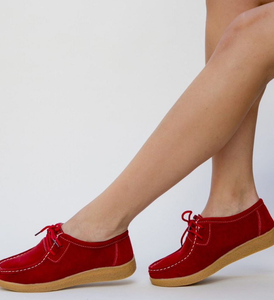 Pantofi Casual Neca Rosii | Stil și Confort