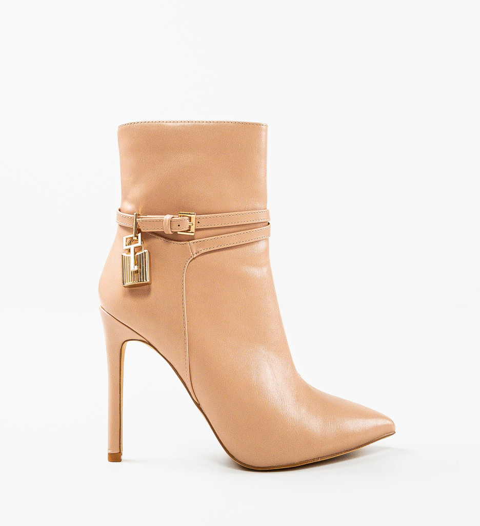 Botine dama Sharkbay Nude - Eleganță și Confort - imagine 6