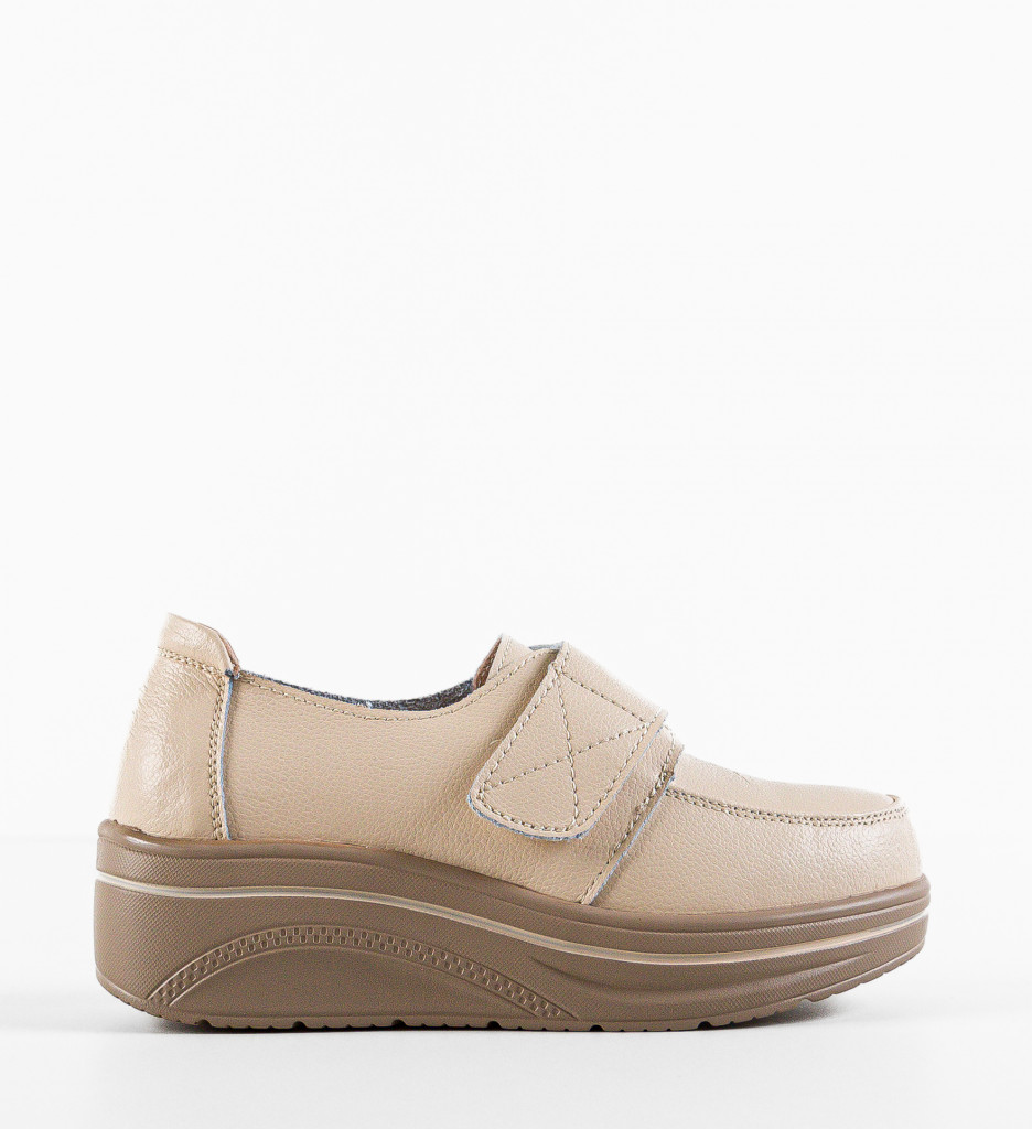 Pantofi Hausberg Bej 2 | Confort Zilnic - imagine 9