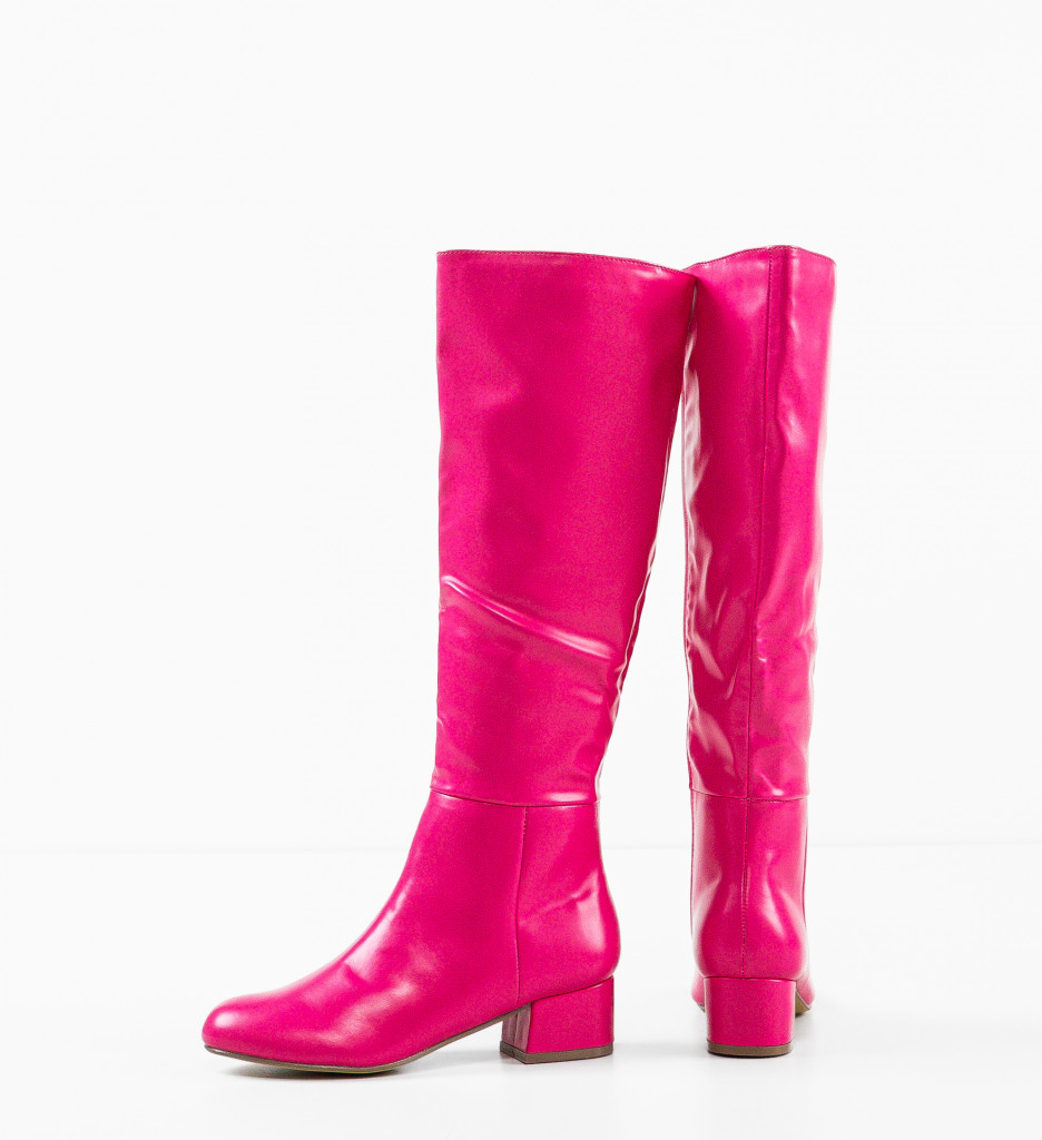 Cizme Dam Fuchsia | Stil și Eleganță pentru Femei - imagine 6