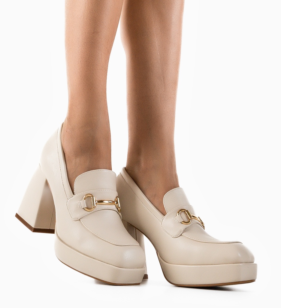 Pantofi Kerry Bej | Eleganță și Confort Zilnic