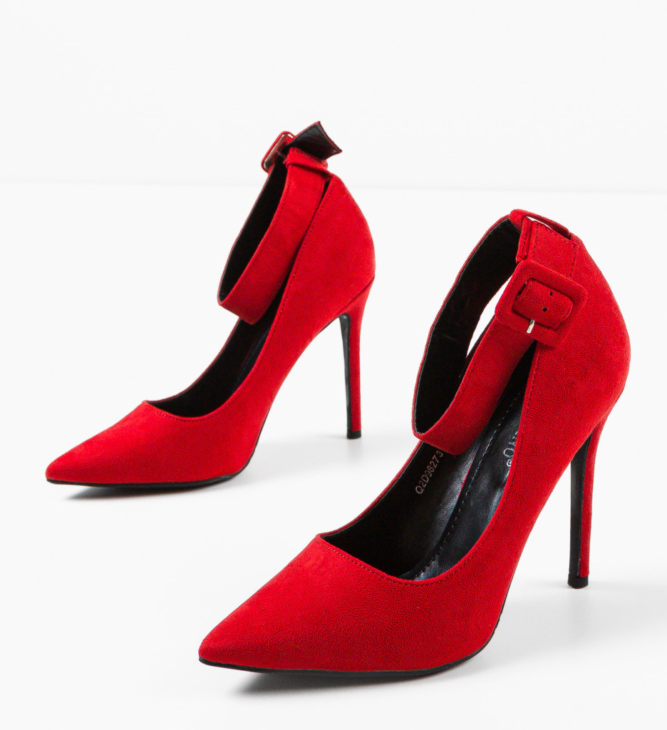 Pantofi Ewa Rosii - Eleganță și Stil - imagine 6