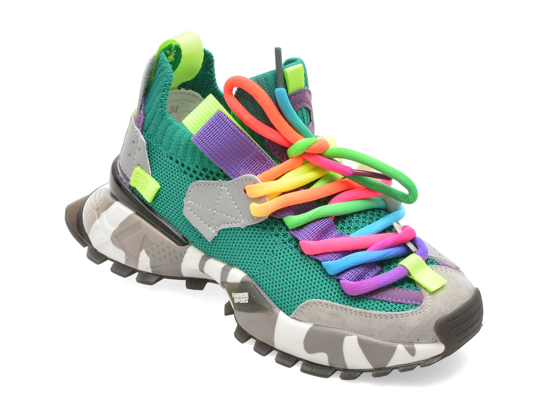 Pantofi Sport Selection Kids Verzi, Comode și Rezistenți