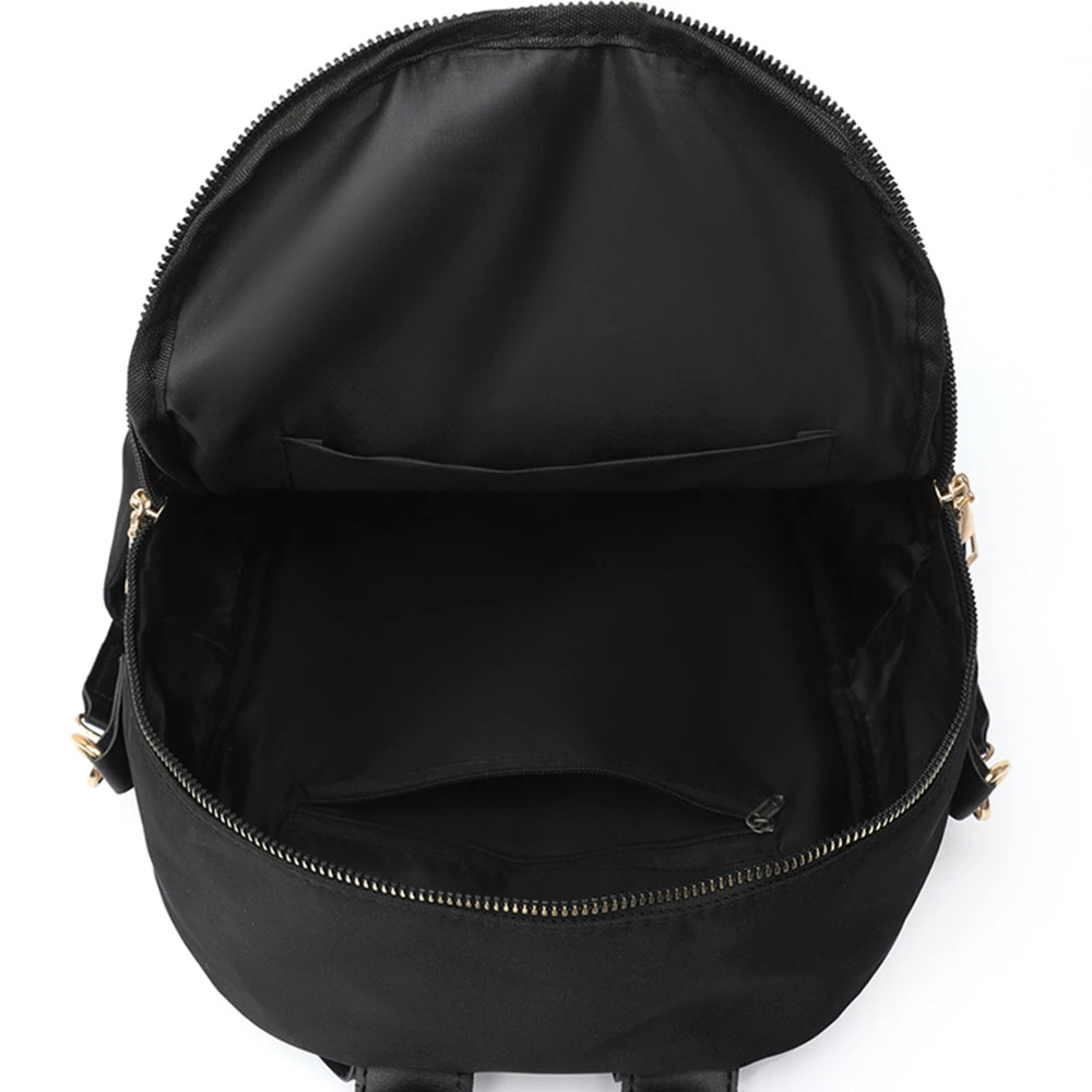 Rucsac de dama Delis Cybele GT2622, Negru, impermeabil - imagine 7