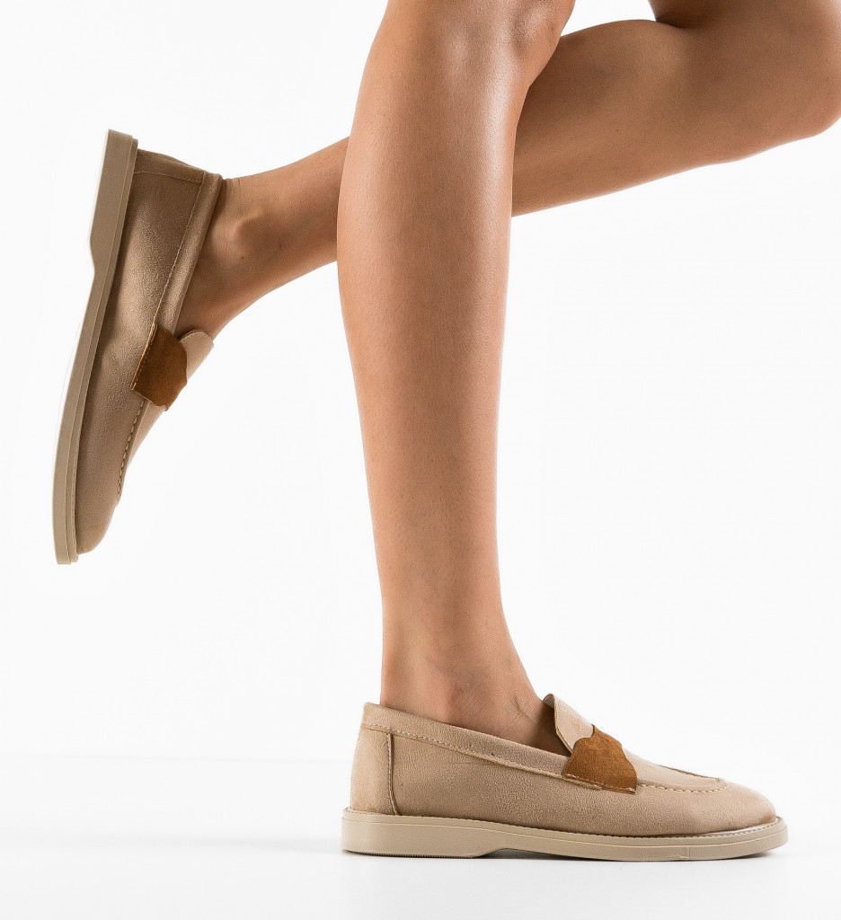 Pantofi Casual Andrey Bej - Confort și Stil - imagine 2