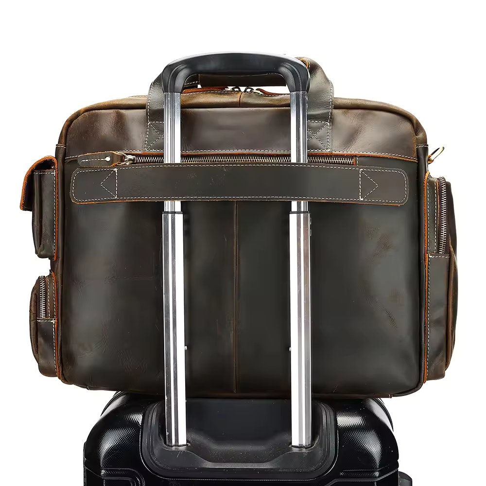 Servieta Barbati Delis Mael GT3293 Piele Naturala - imagine 6