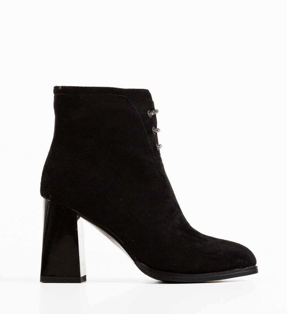 Botine Dama Bone Negre | Eleganță și Confort - imagine 6