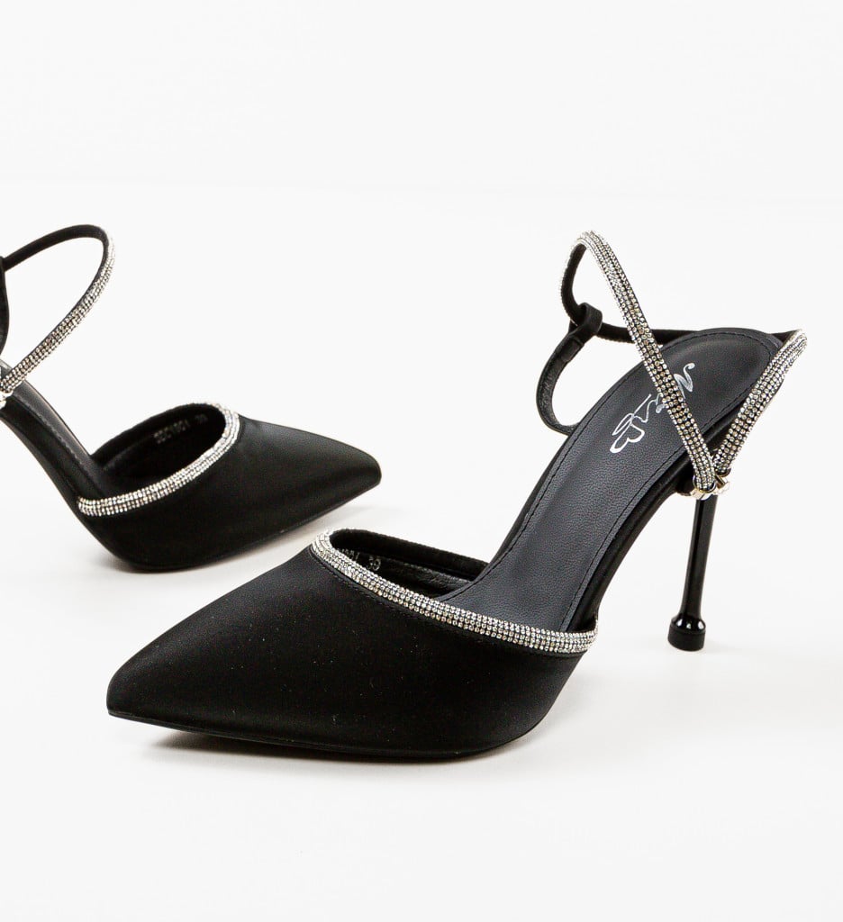 Pantofi Ealhs Negri - Eleganță și Confort - imagine 9