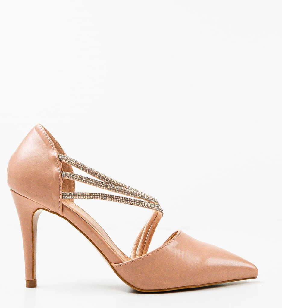 Pantofi Dama Pratima Nude - Eleganță și Stil - imagine 4