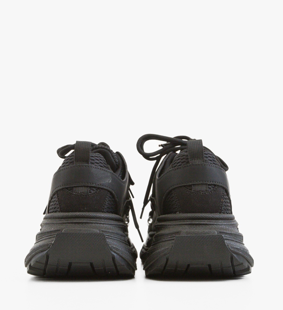 Sneakers Dama Bango Negri | Confort Sport - imagine 4