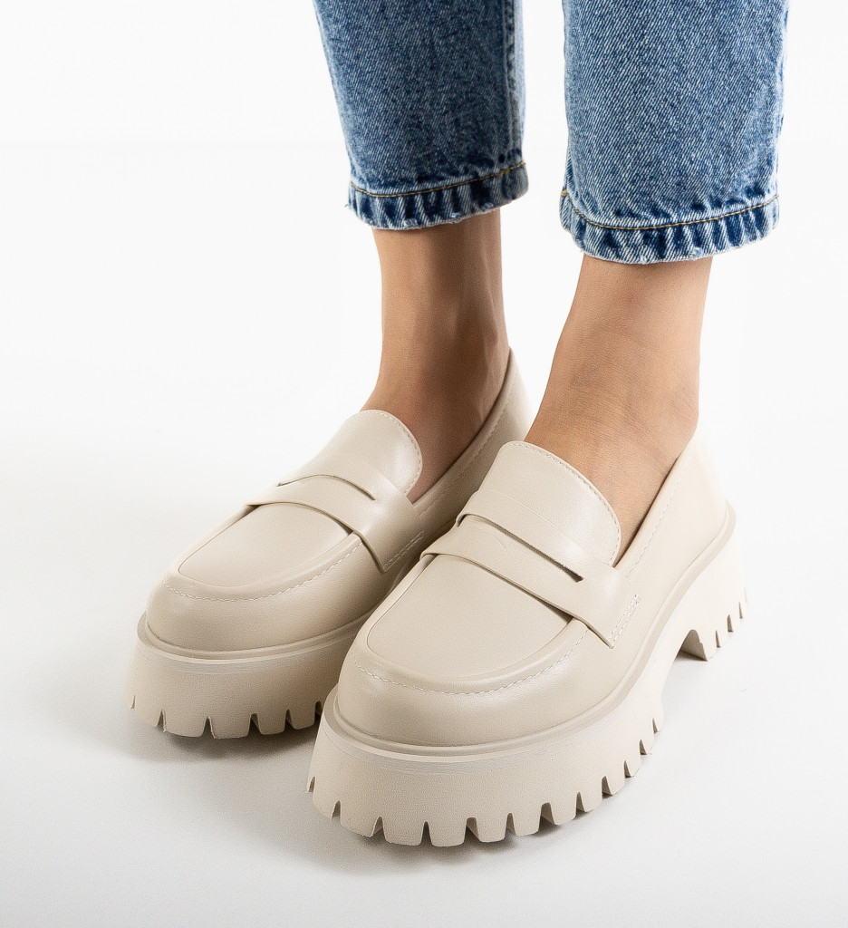 Pantofi Casual Dama Antonio Bej | Confort și Stil