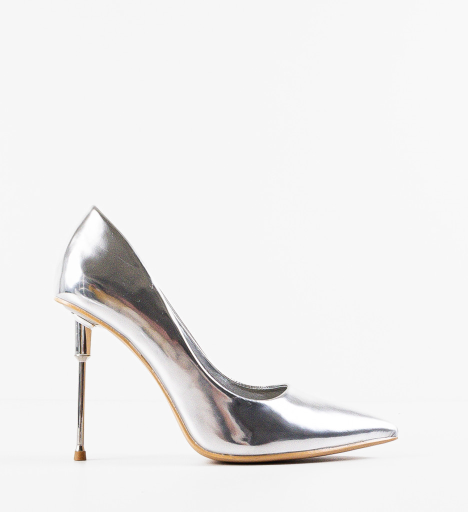 Pantofi Pascar Argintii - Eleganță și Stil - imagine 5