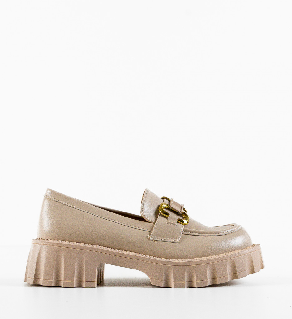 Pantofi Casual Gully Bej - Confort și Stil - imagine 11
