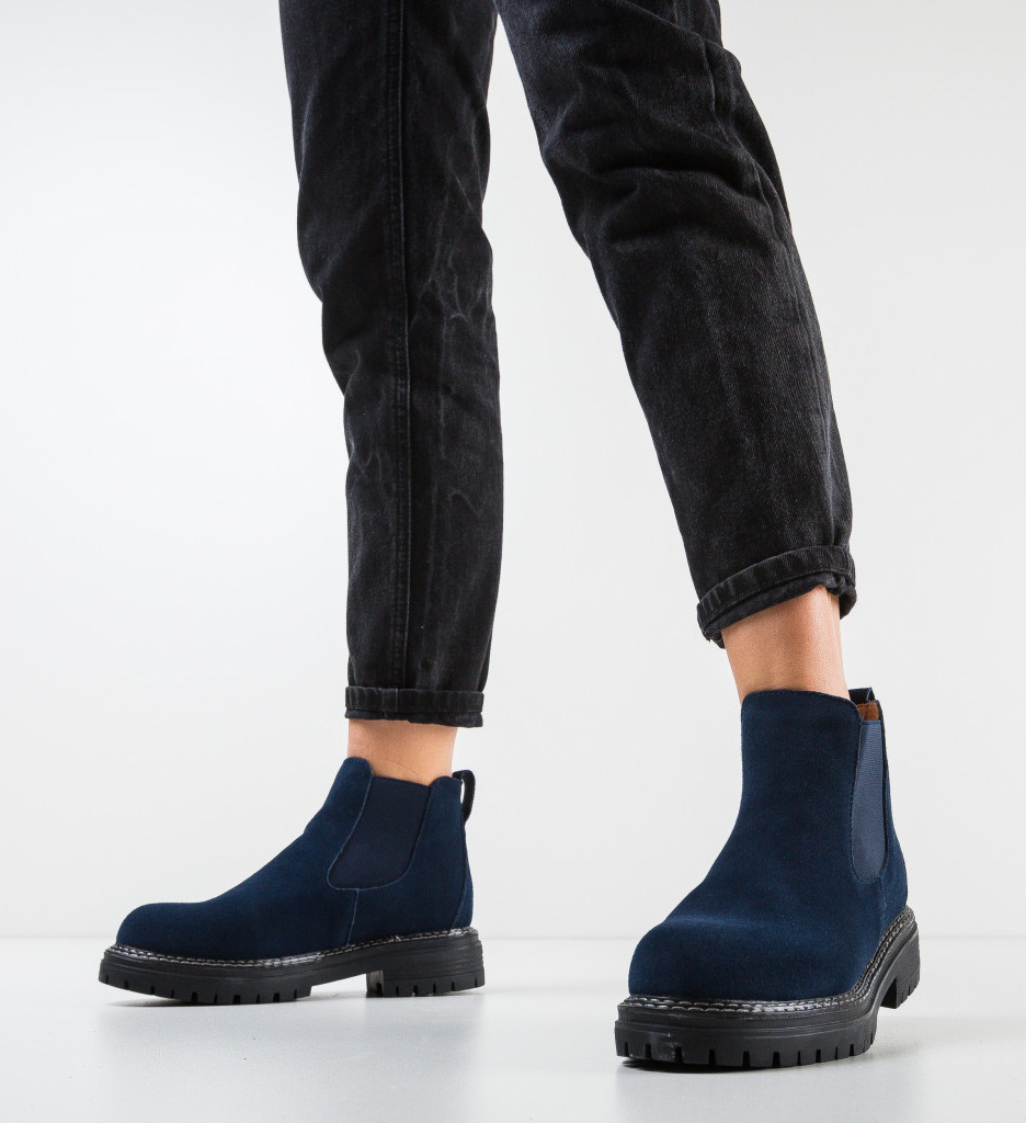 Ghete Dama Fiji Bleumarin | Stil și Confort - imagine 3