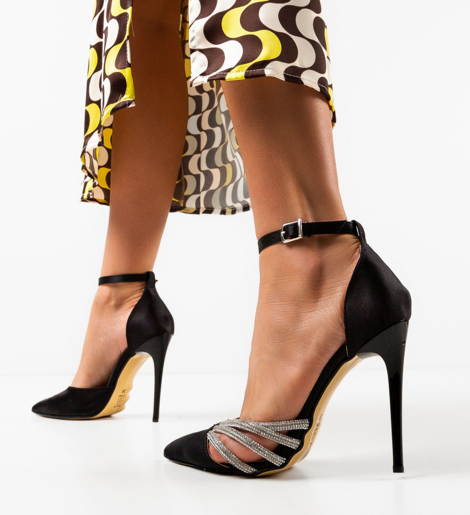 Pantofi Eleganti Tiago Negri cu Toc Inalt - imagine 3