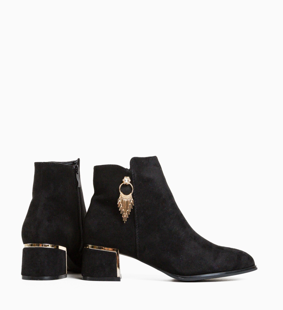 Botine Tovia Negre | Eleganță și Confort - imagine 6