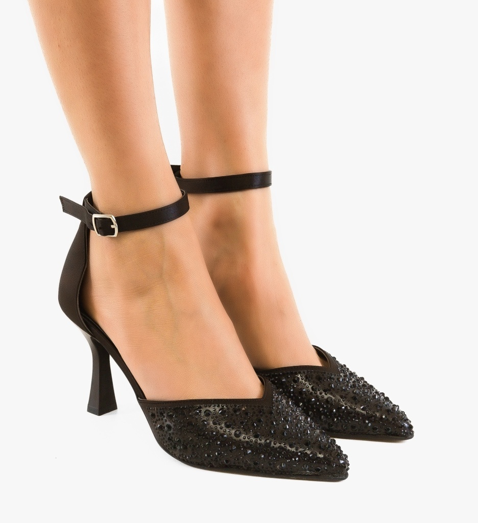 Pantofi dama Jynglen Negri Eleganți - imagine 5
