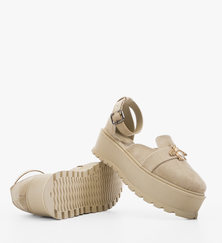 Pantofi Casual Bynna Bej - Confort și Stil - imagine 5