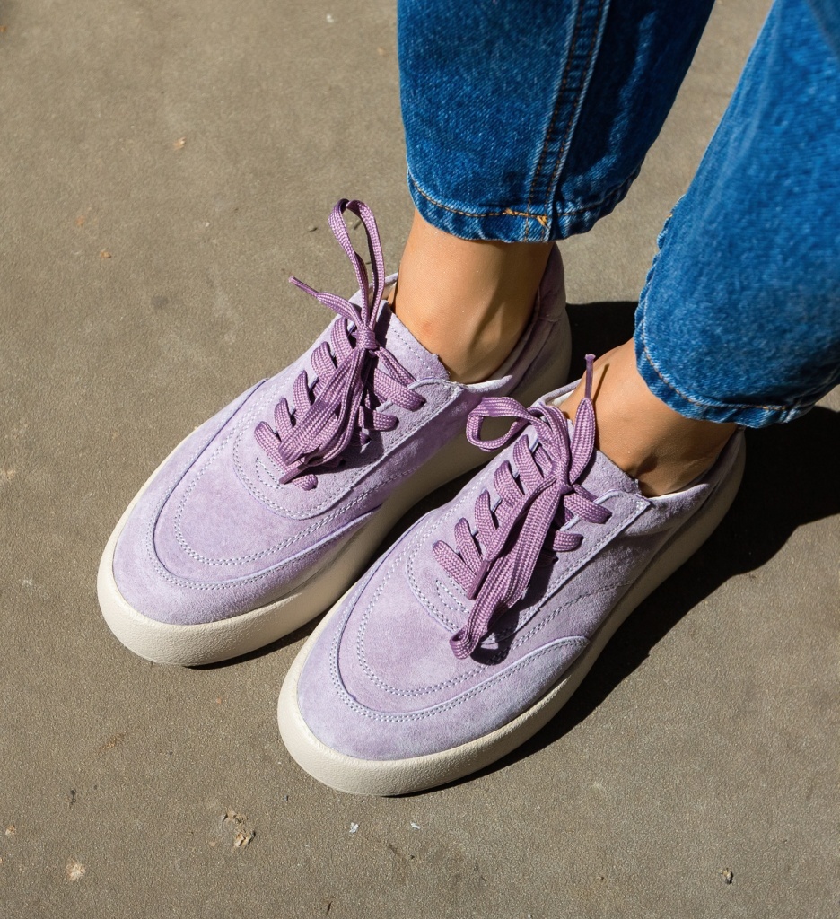Sneakers Brittni Mov - Confort și Stil Urban - imagine 2